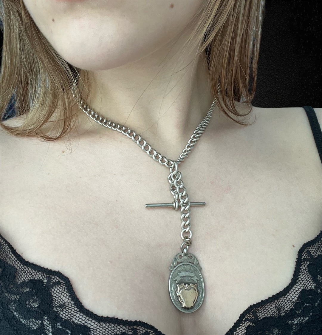 Catena inglese con pendente, XIX secolo