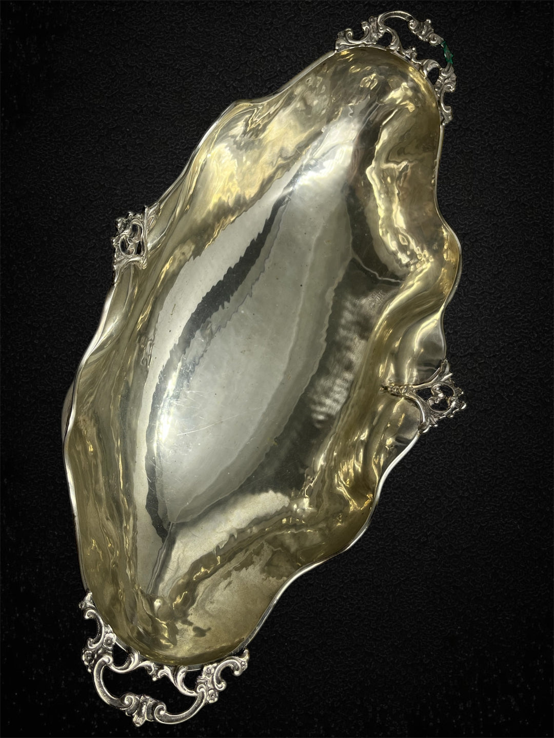 Portafrutta in argento, Massimo Milanese, circa 1950