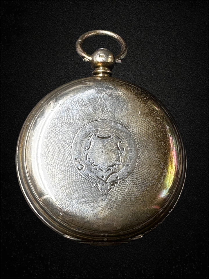Orologio da tasca in argento – E. Perfitt, Wymondham – Londra 1874