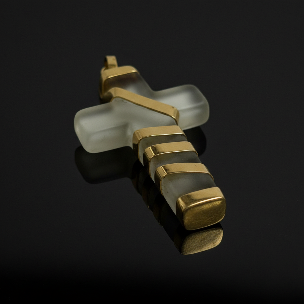 Croce in Cristallo di Rocca e Pro