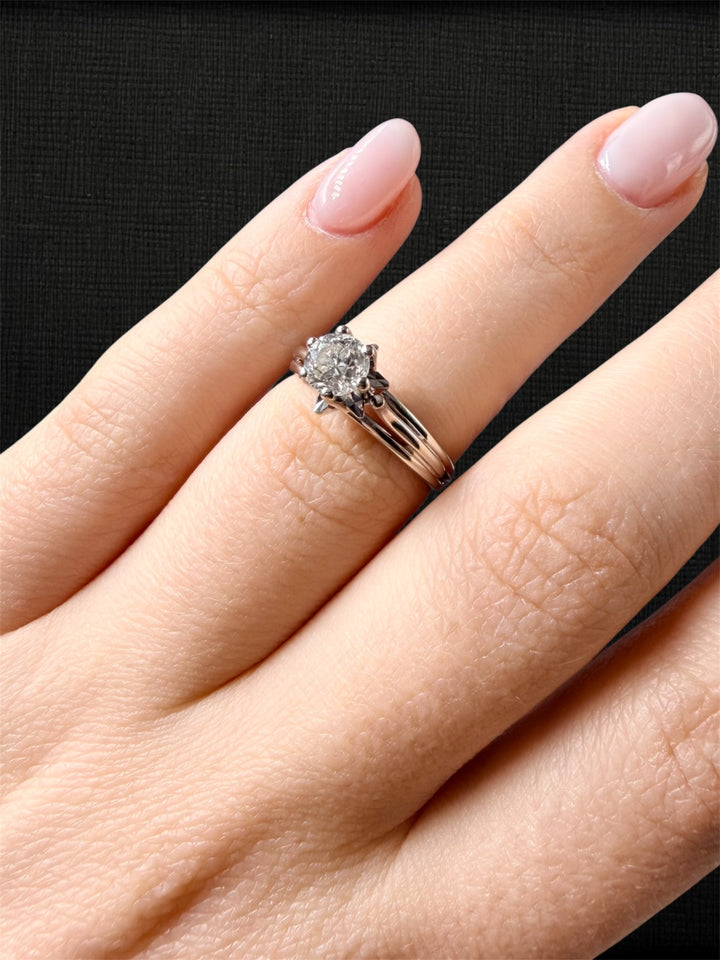 Anello con Solitario da ct. 0,67