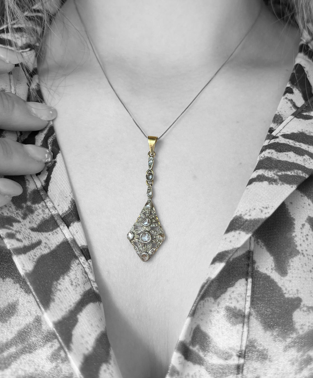 Austro-Hungarian Jugendstil pendant