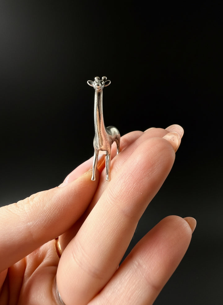 Giraffa in Argento 925