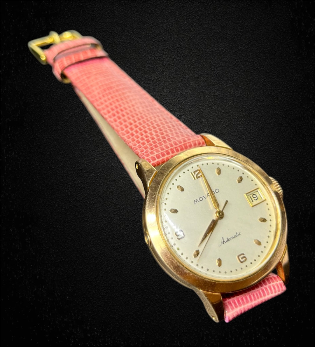 Movado, anni ’50 — cassa a vite in oro 18K, calibro 224A