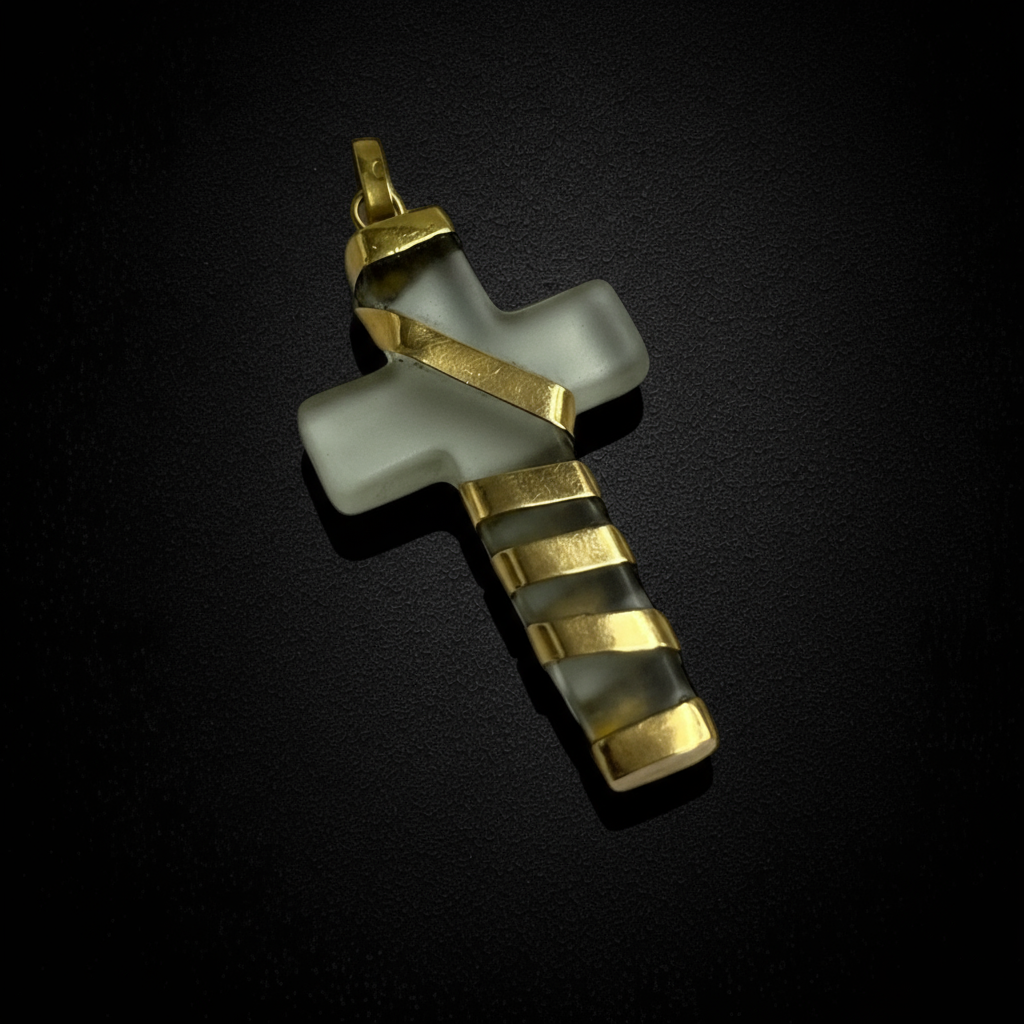 Croce in Cristallo di Rocca e Pro