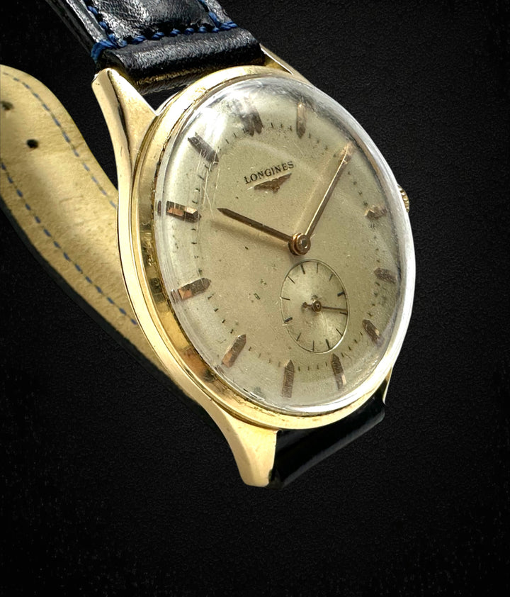 Longines anni '50, cassa oro, cal. 23Z, referenza 6667