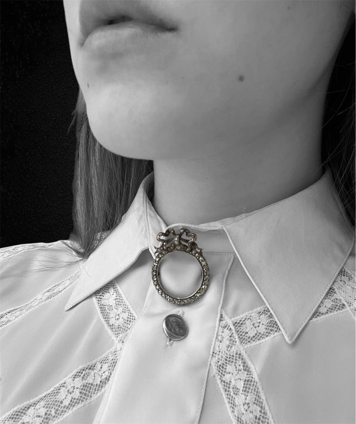 Victorian frame brooch, circa 1830