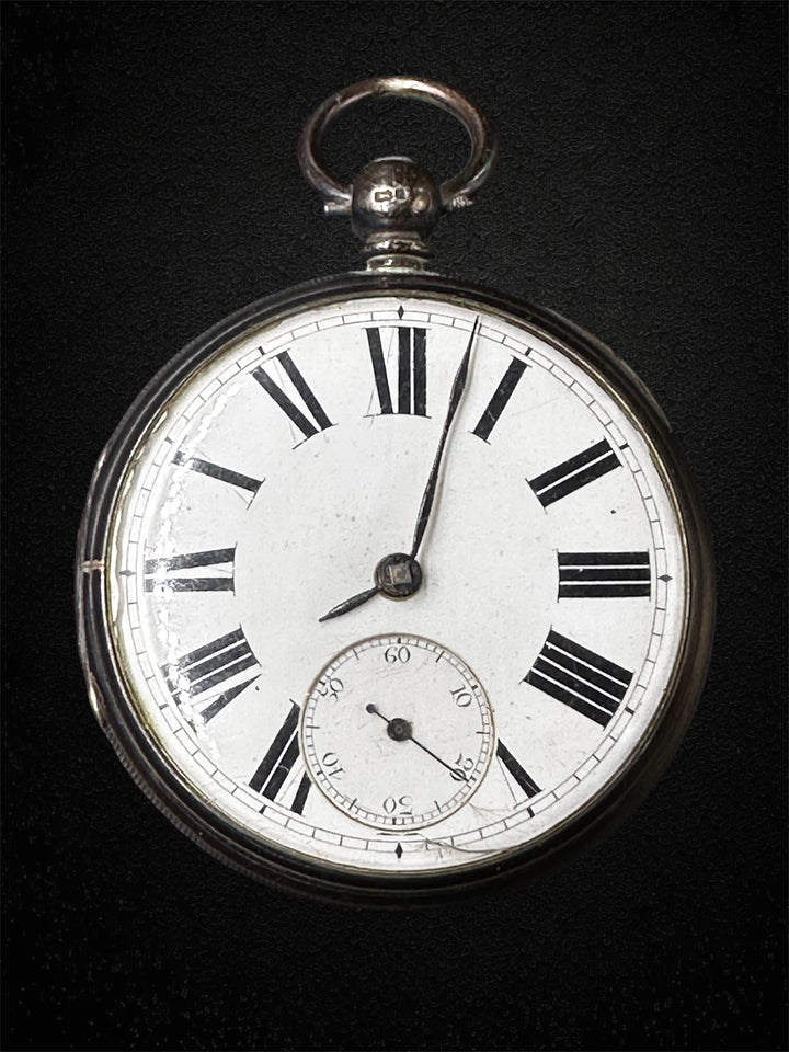 Orologio da tasca in argento – E. Perfitt, Wymondham – Londra 1874