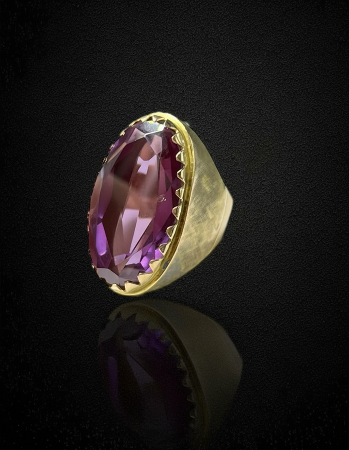 Anello Maestoso con Ametista