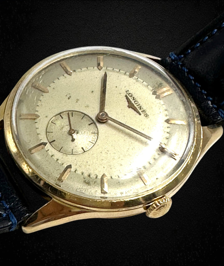 Longines anni '50, cassa oro, cal. 23Z, referenza 6667
