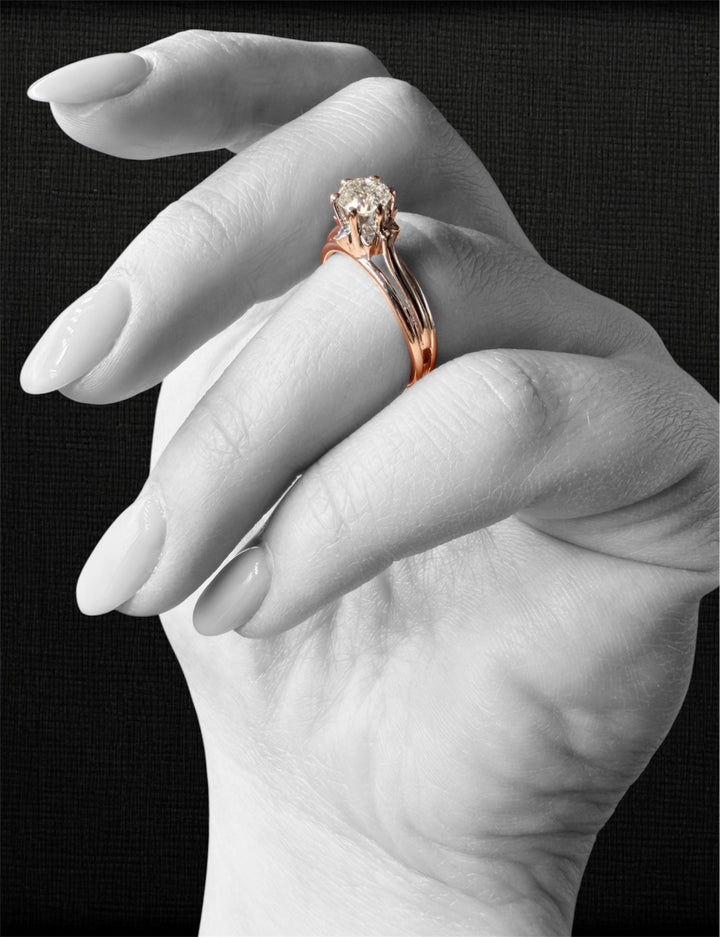 Anello con Solitario da ct. 0,67