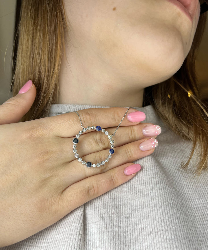 Pendente Diamanti e Zaffiri, Anni '40