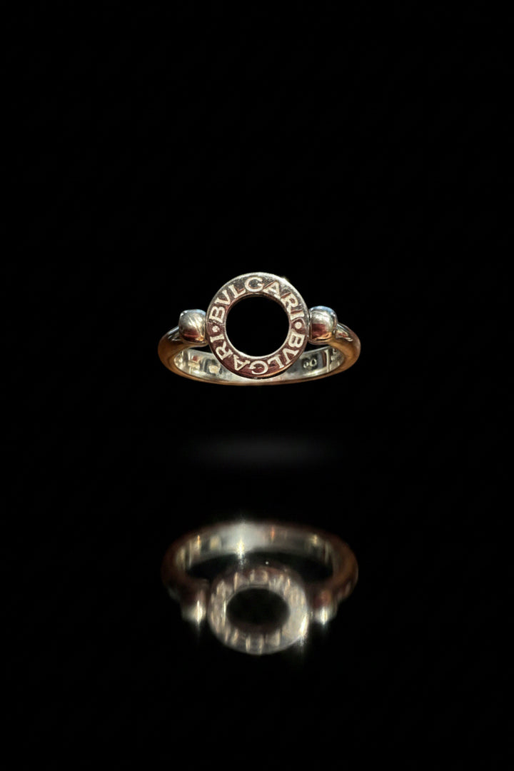 Anello BVLGARI Flip Diamond & Onix