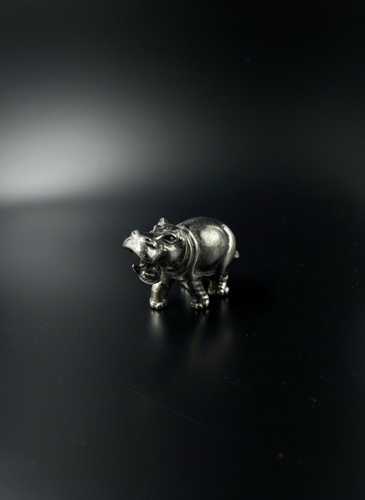 Ippopotamo in Argento 925