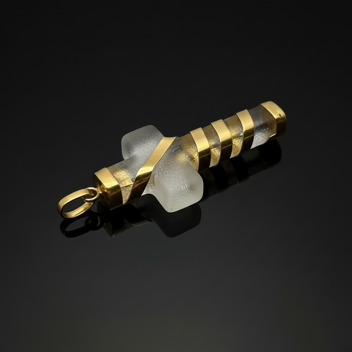 Croce in Cristallo di Rocca e Pro