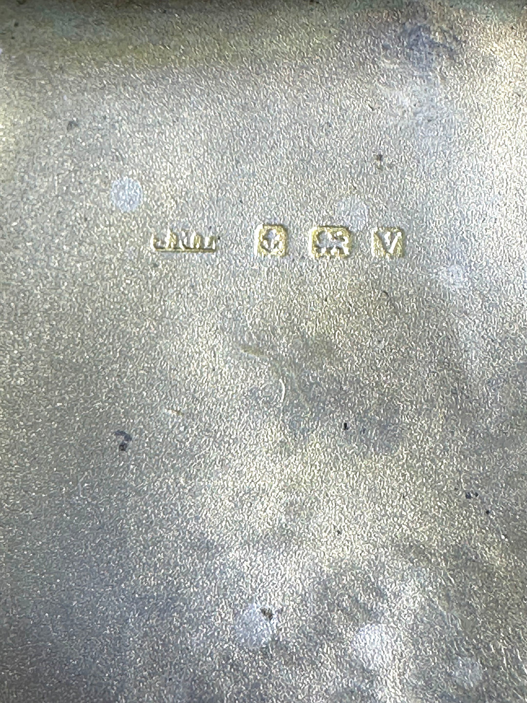 Portasigarette in argento sterling, Birmingham 1920