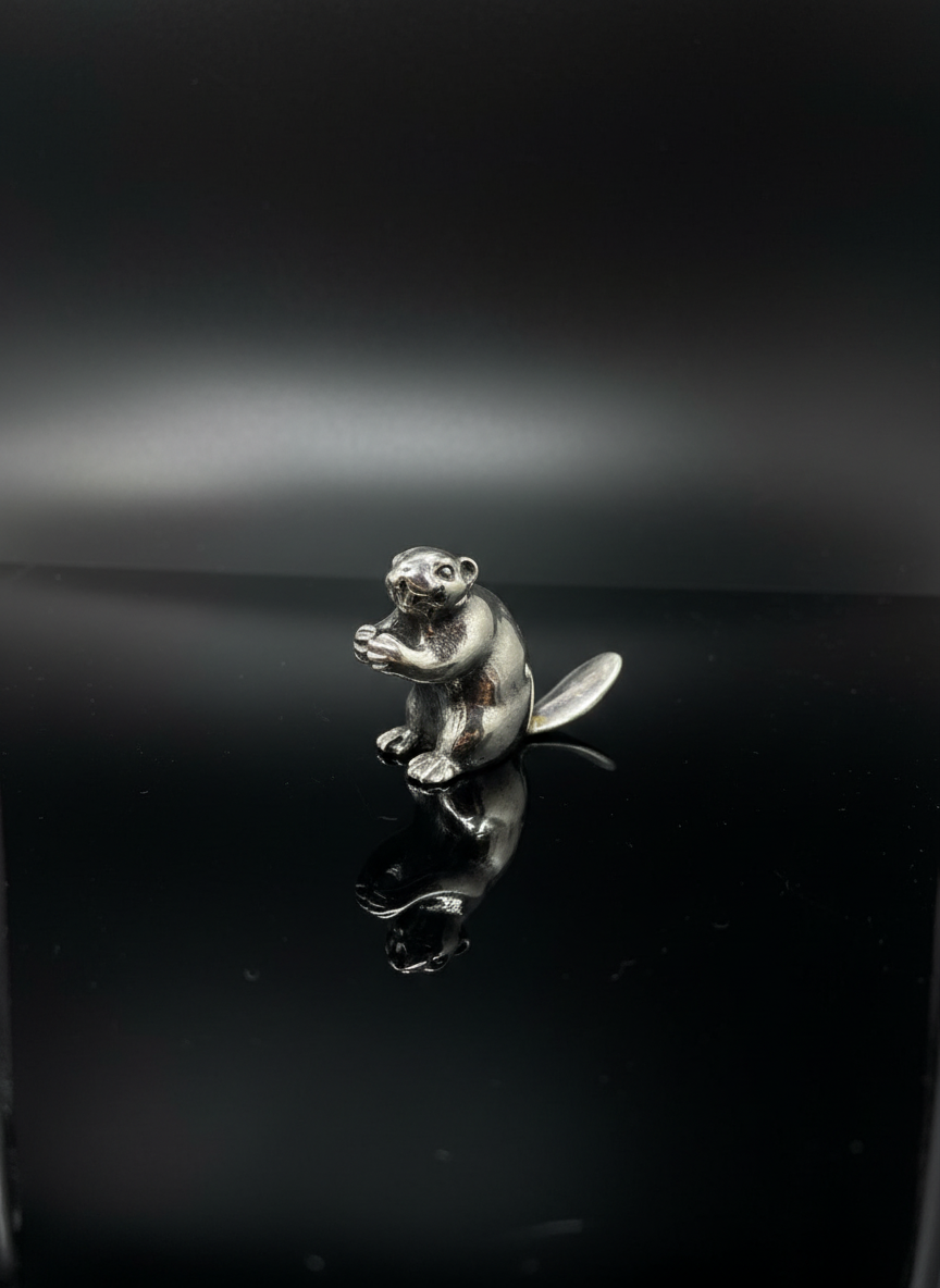 Castoro in Argento 800