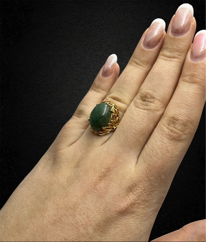 Anello con Giadeite