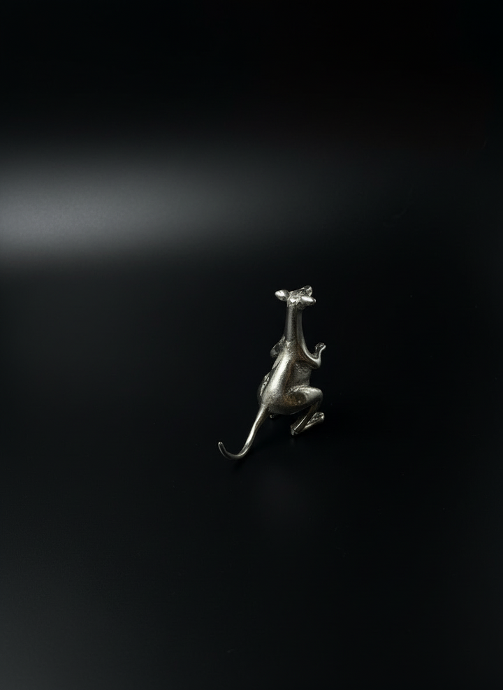 Canguro in Piedi in Argento 925