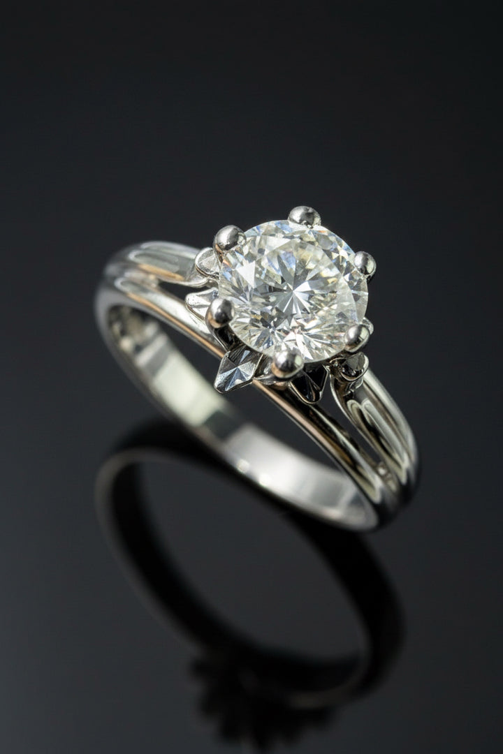 Anello con Solitario da ct. 0,67