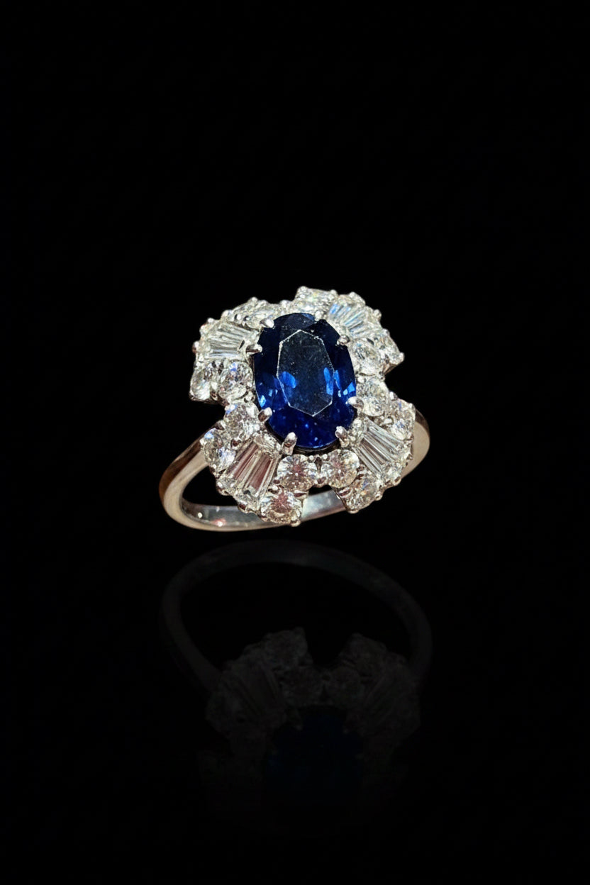 Anello “Scrigno di Zaffiro”