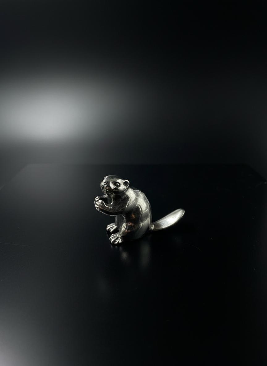 Castoro in Argento 800