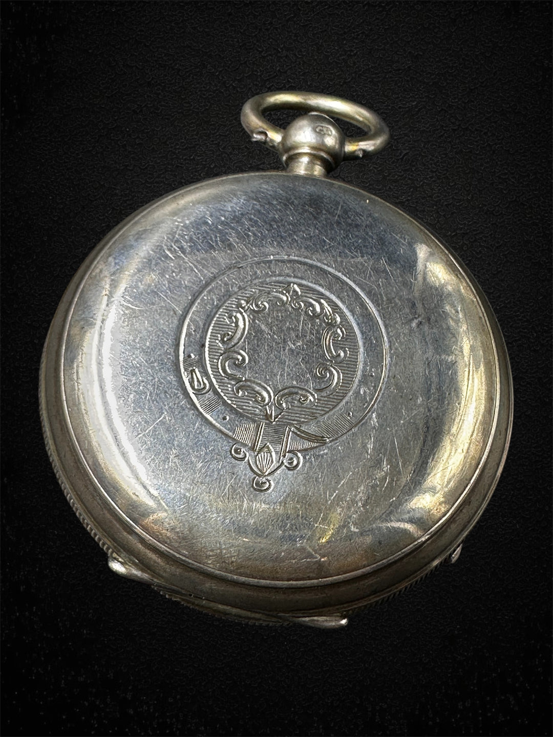 Orologio da tasca English Laver – Cassa in argento Chester 1908 – Movimento dorato (Copia)