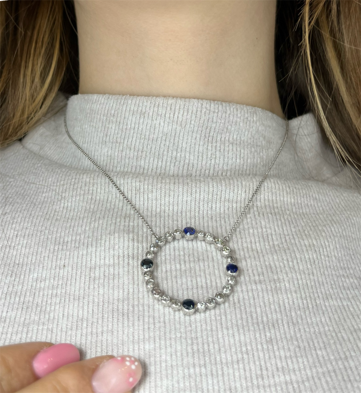 Pendente Diamanti e Zaffiri, Anni '40