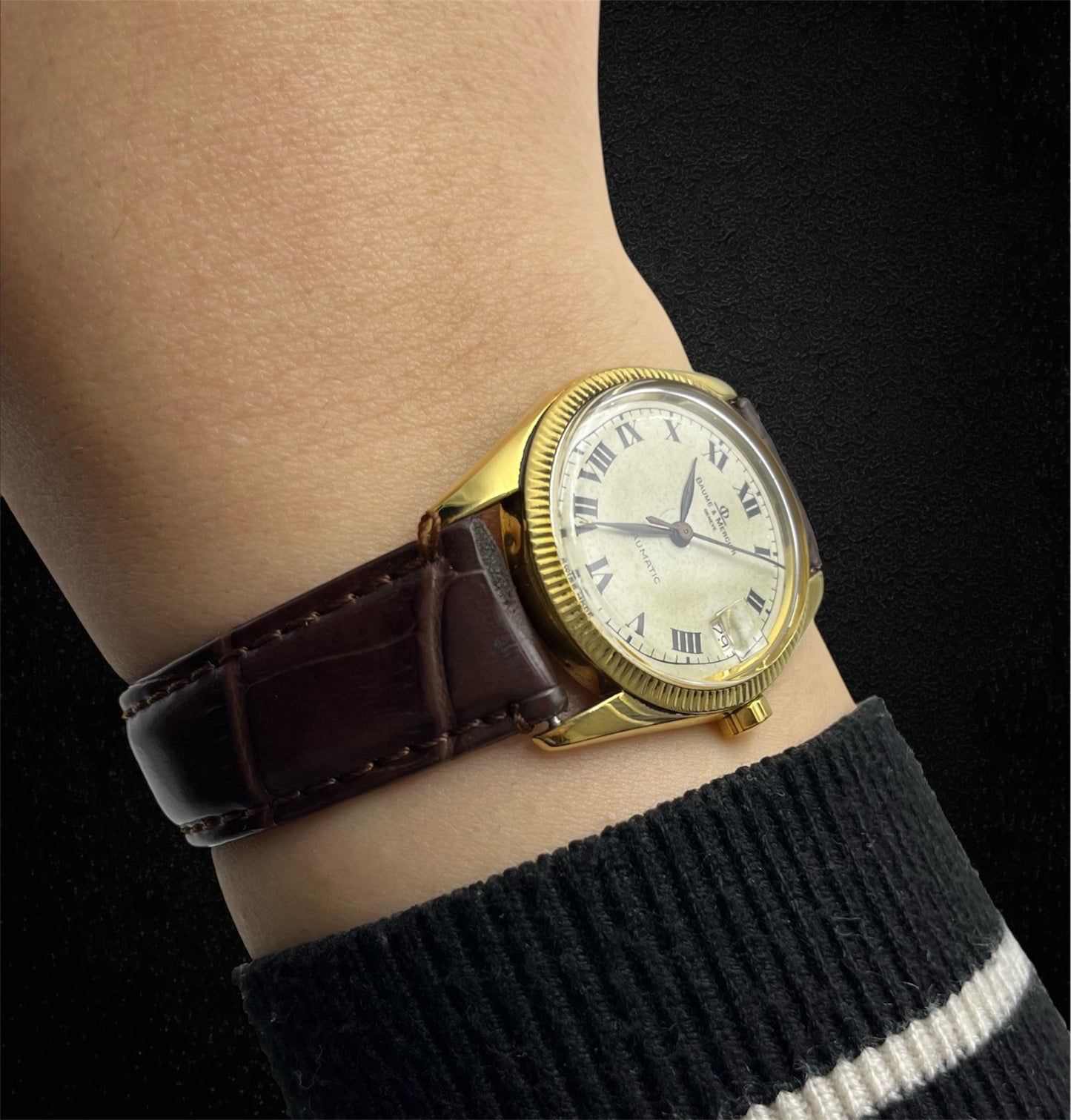 Baume et Mercier Baumatic cassa oro 18K