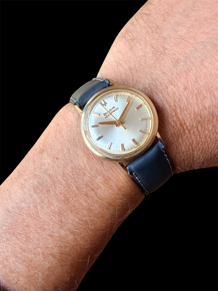 Bulova Accutron Calibro 214H – Oro Massiccio 18K – Anni '60