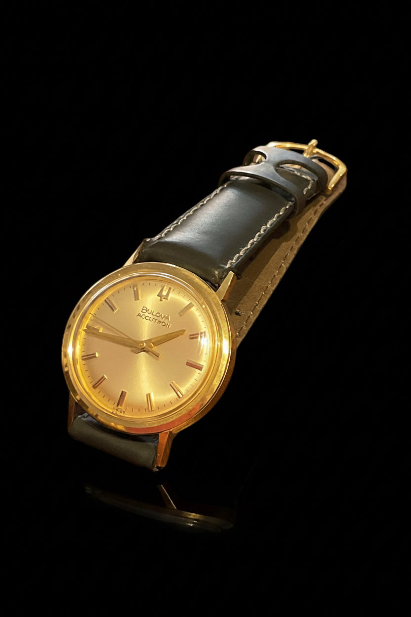 Bulova Accutron Calibro 214H – Oro Massiccio 18K – Anni '60