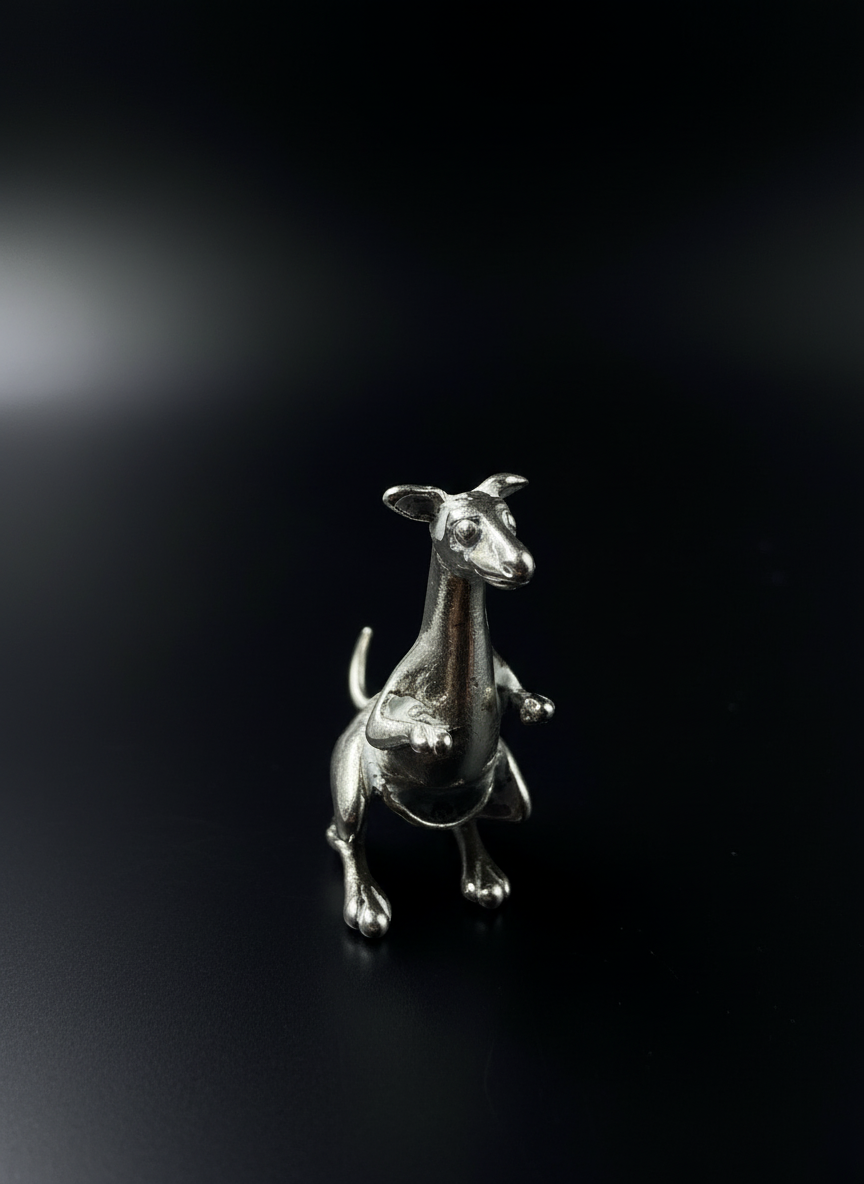 Canguro in Piedi in Argento 925