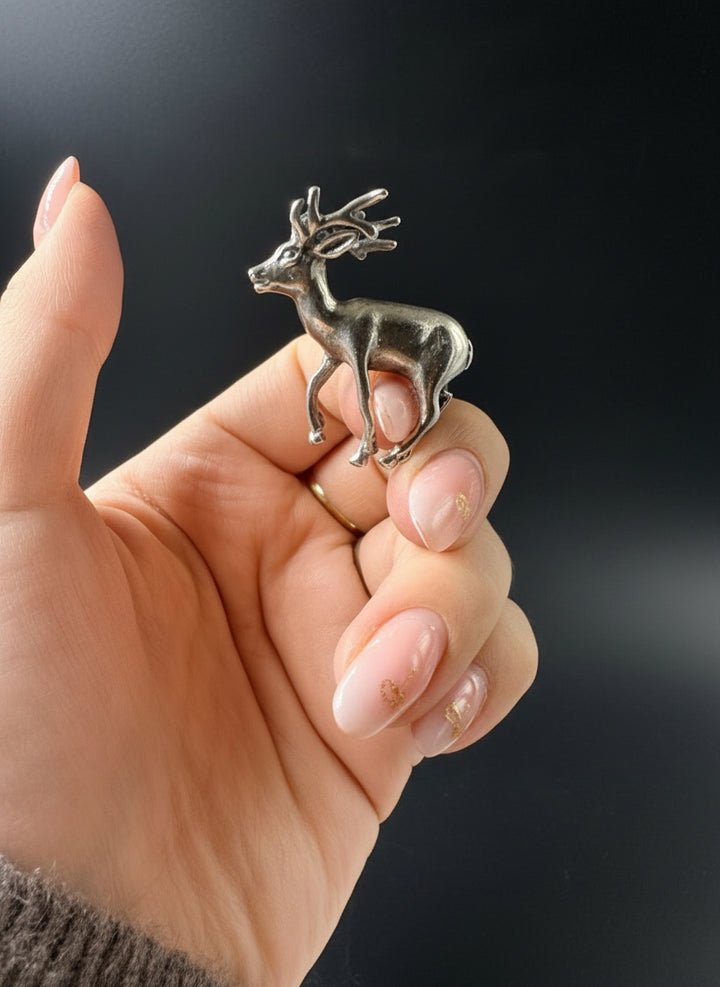 Cervo in Argento 925