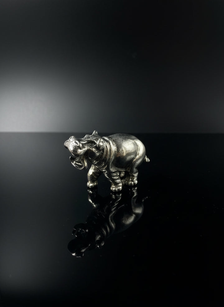 Ippopotamo in Argento 925