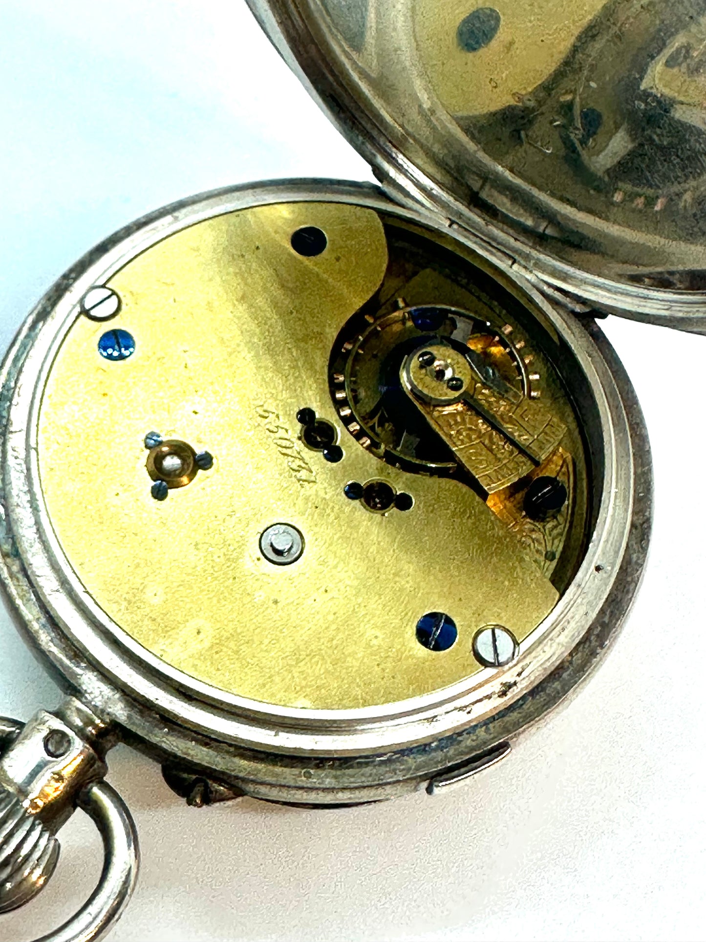 Elegante orologio cronometro da tasca inglese con secondi centrali – Birmingham 1823