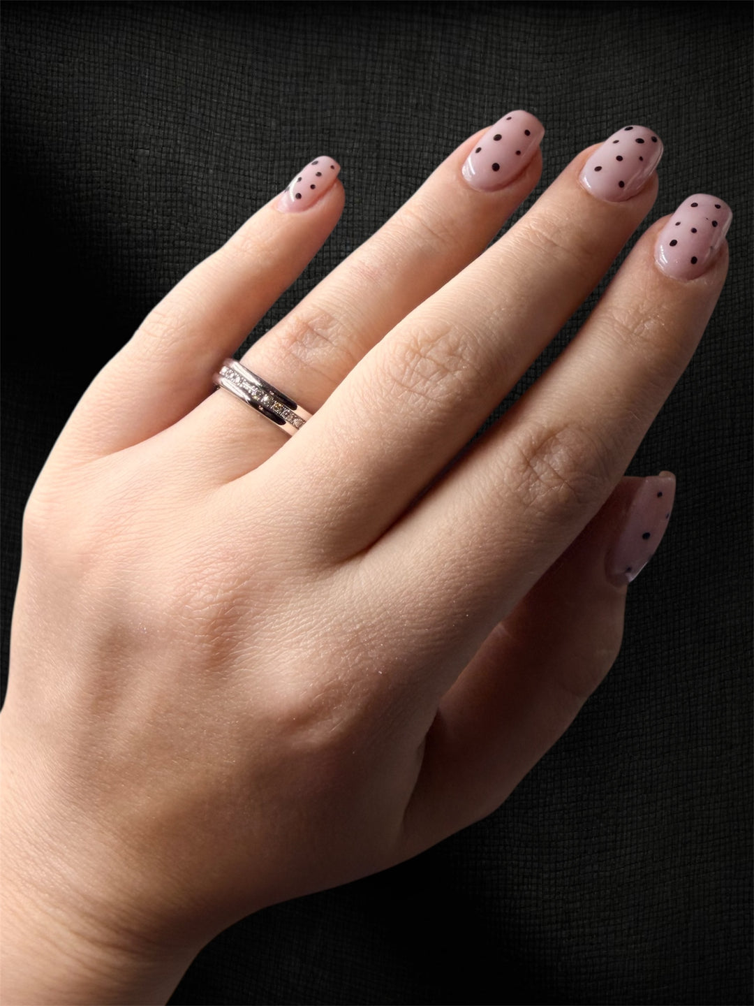 Bvlgari B.zero1 – Anello in Oro Bianco con Pavé di Diamanti