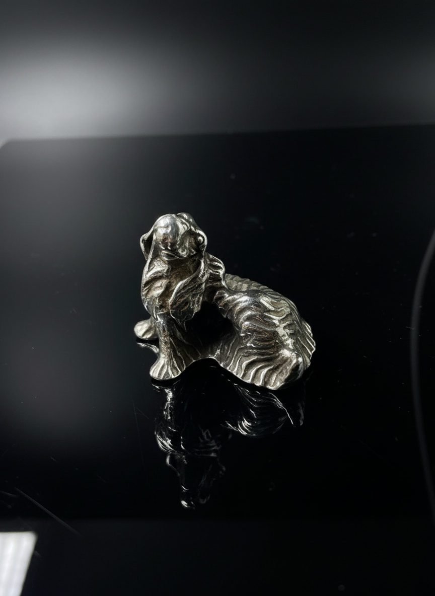 Cocker, in Argento 800