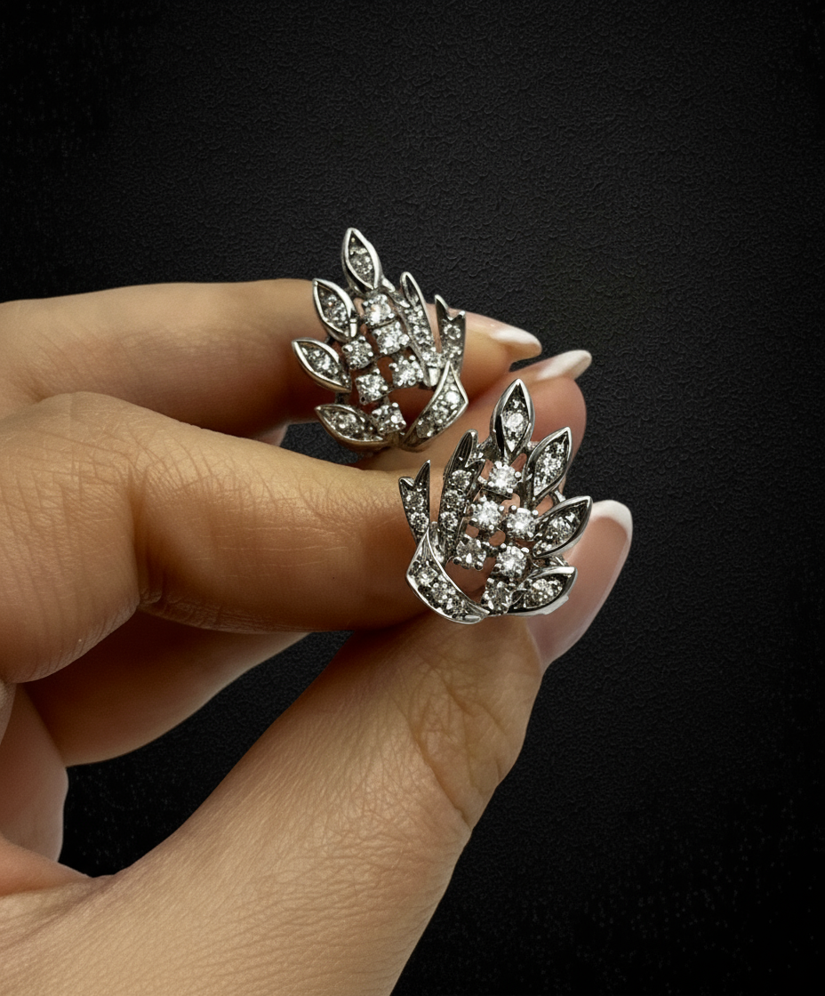 Orecchini con Diamanti firmati De Lazzari