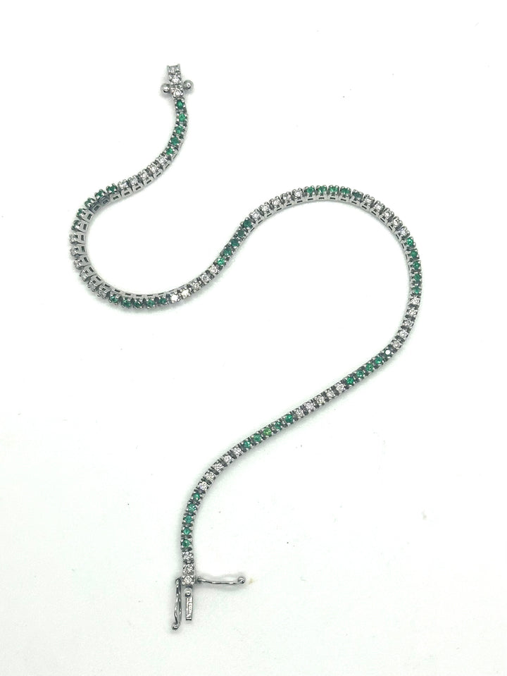 Tennis diamanti e tsavoriti