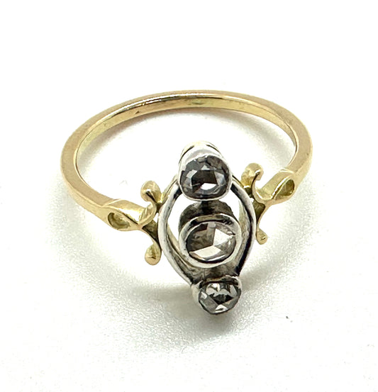 Anello jugendstil austroungarico