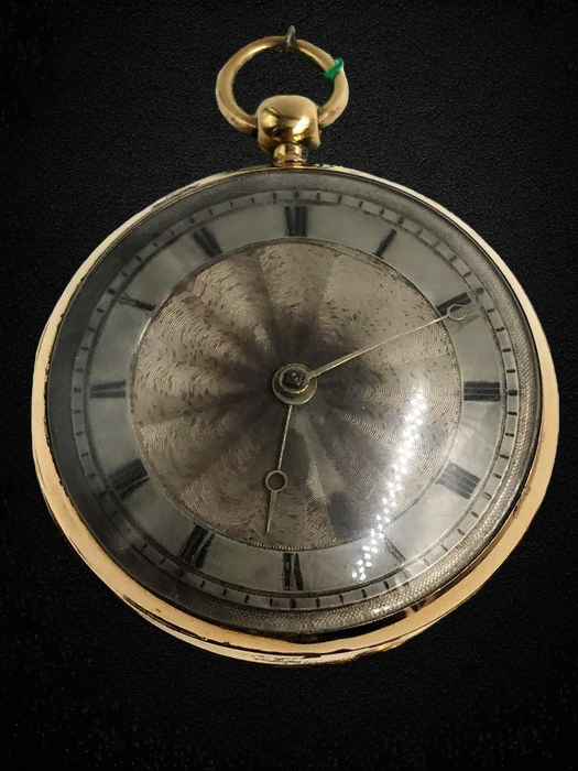 Orologio austriaco, scappamento a verga