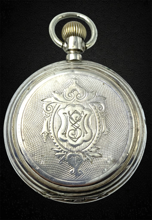 Billodes Zenith Silver pocket watch