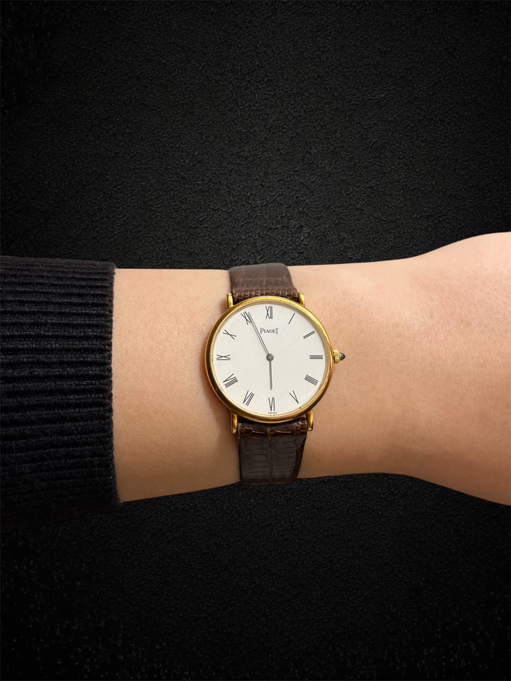 Piaget 18K zlato ohišje, mehanska, ref. 9025