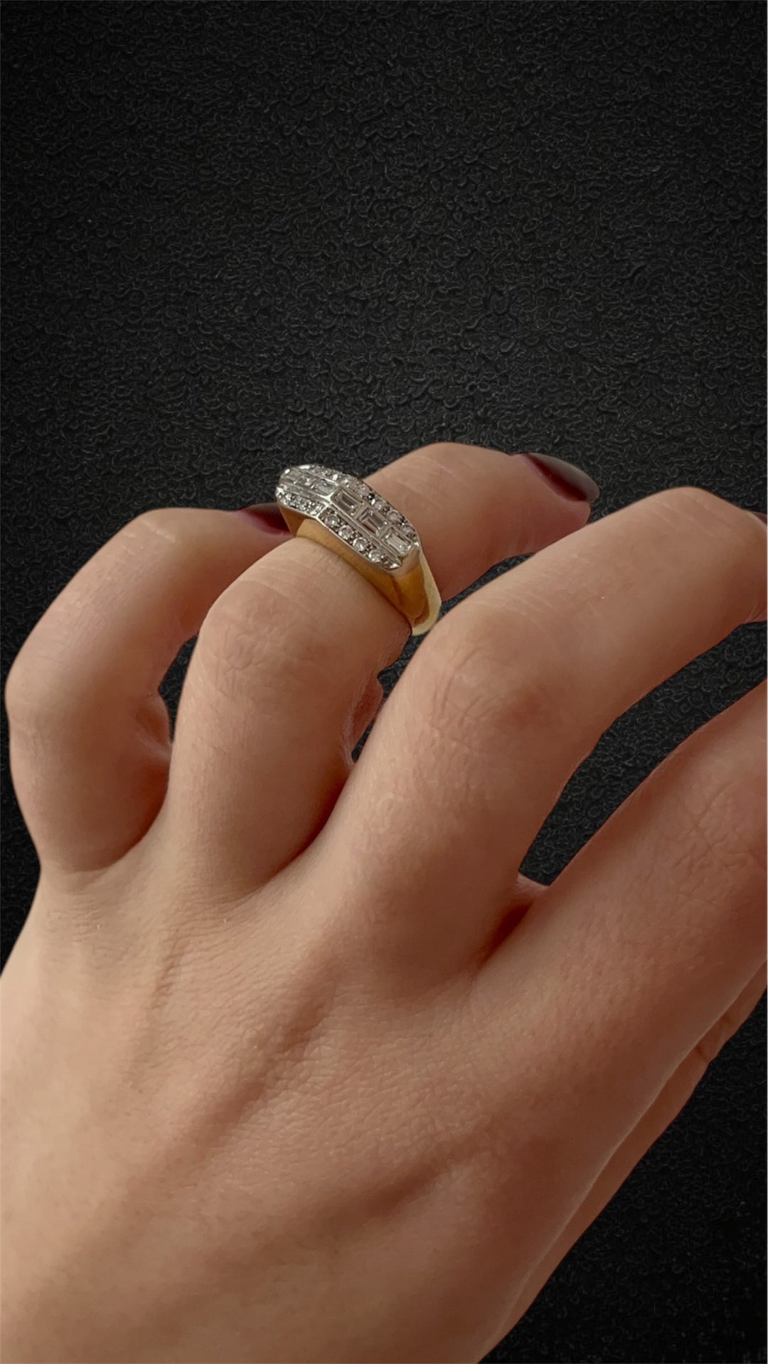 Anello "a Ponte" Italiano Anni '70