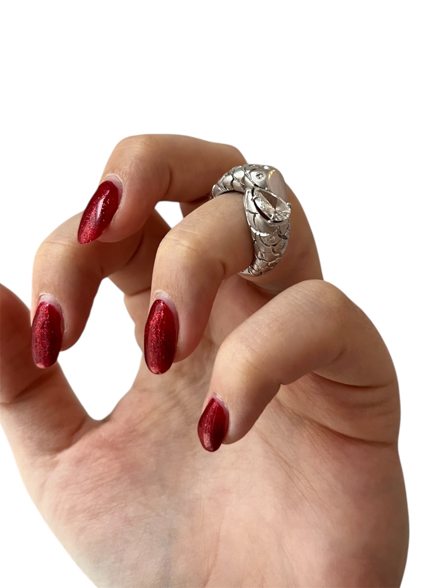 Janesich Snake Diamond Ring