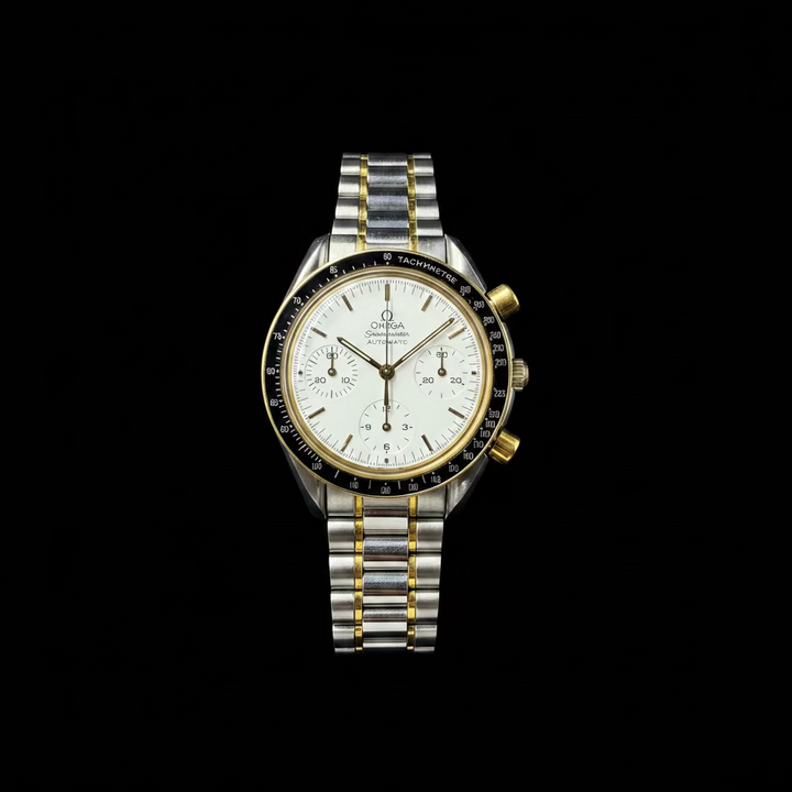 OMEGA Speedmaster Reduced ref. 175.0032 — Oro/Acciaio