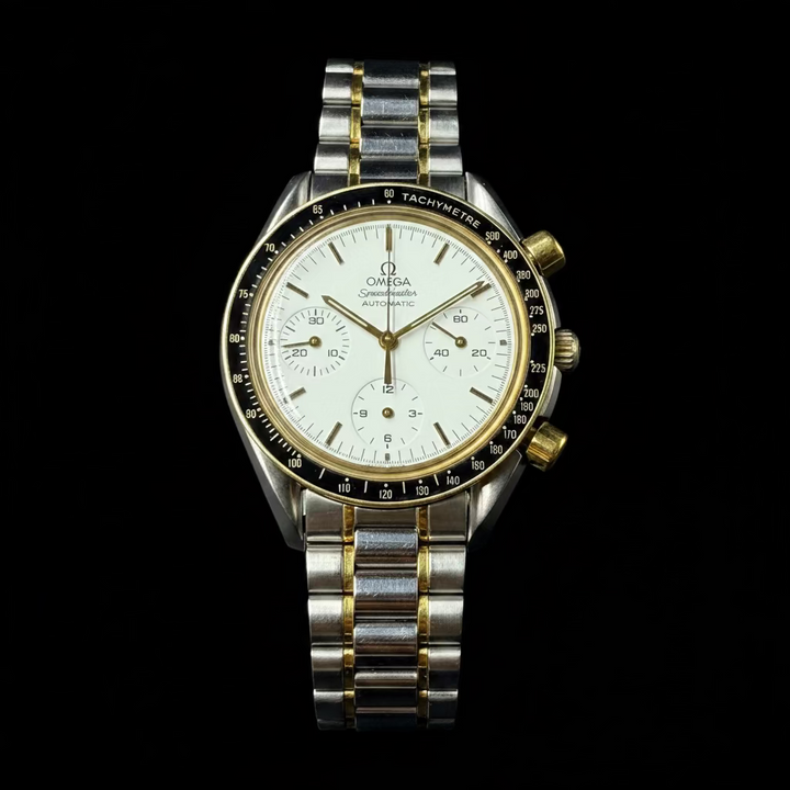 OMEGA Speedmaster Reduced ref. 175.0032 — Oro/Acciaio