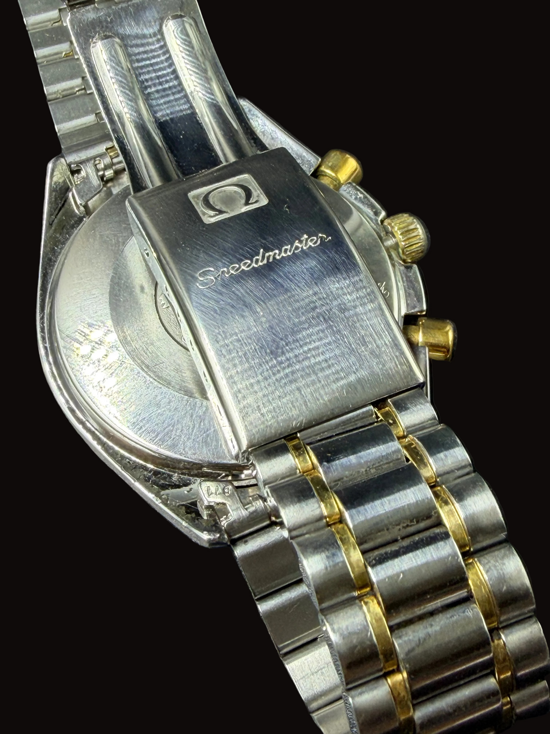 OMEGA Speedmaster Reduced ref. 175.0032 — Oro/Acciaio