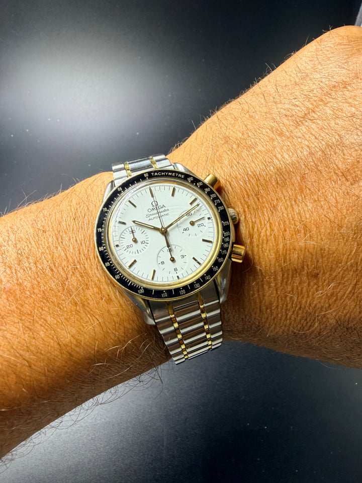OMEGA Speedmaster Reduced ref. 175.0032 — Oro/Acciaio