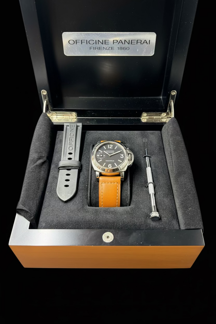 Panerai Luminor Marina PAM00001 — Full Set con Certificato COSC